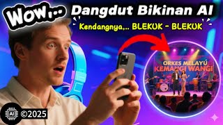 Download lagu 😱 Gak Nyangka... AI Bisa Bikin Dangdut Se-Epik Ini 🔥 mp3