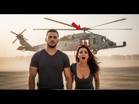 Sie hielt ihn für einen Mechaniker – bis ein Marinehubschrauber landete