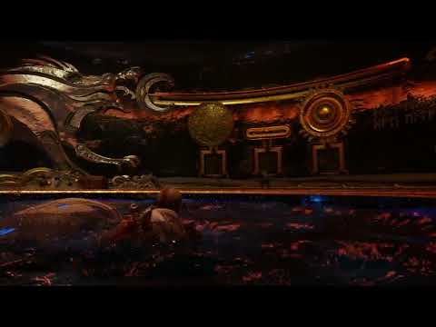 God of War "Tyr's Vault Puzzle" Silver Wolf Sun Moon and Midgard