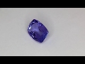 Tanzanite, cushion cut, 7.23 ct Video 1