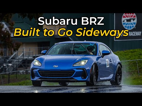 2022 Subaru BRZ at a DRENCHED Sonoma - Slow & Sideways!