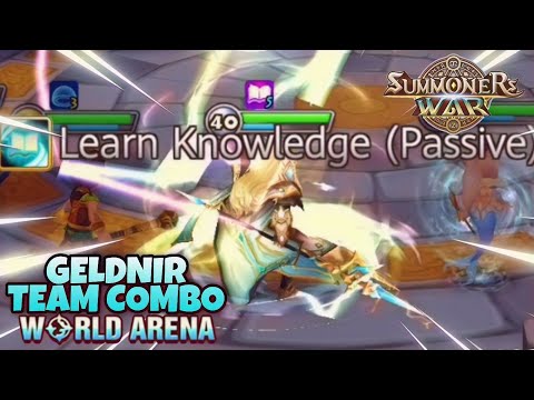 Geldnir Team Combo in World Arena Ep. 2 - Summoners War