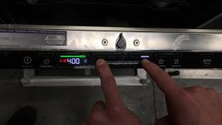 Dishwasher - How to deactivate Automatic Door Opener - Electrolux, AEG, Zanussi