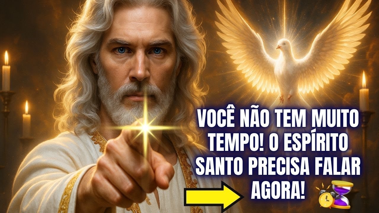 🕊️ O ESPÍRITO SANTO INSISTE: VOCÊ PRECISA VER ISSO HOJE!