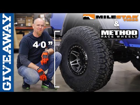 40x13.50r17 Milestar Patagonia MT's on Method MR106 Beadlocks