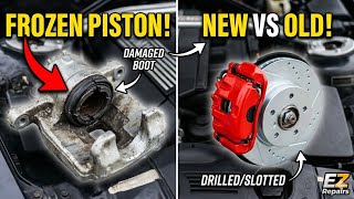 E85/E86 BMW Z4 3.0i Brake Pads, Rotors & Caliper Change