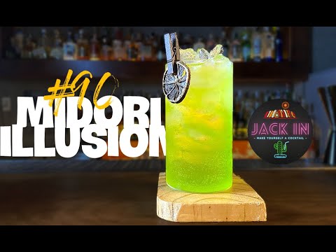 90 OF 365 | MIDORI ILLUSION - Cocktail với Vodka, Midori, Triple Sec và nước ép thơm |