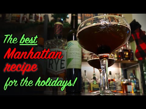 The Best Holiday Manhattan Recipe
