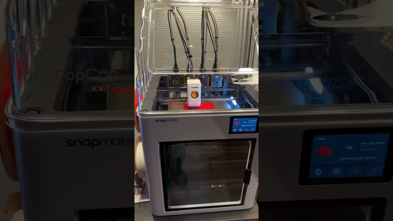 Biqu Pop Cap for the Snapmaker U1                 https://tidd.ly/4277W8c #snapmakeru1 #3dprinting