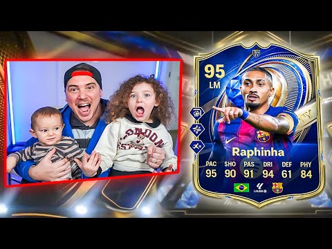 I MIEI FIGLI TROVANO 3 TOTY!! 🔵⚽ - TOTY PACK OPENING con TUTTA LA FAMIGLIA!!