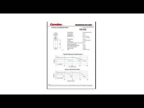 Camelion CR123A BP1