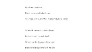Rainbow   Midtown Tunnel Vision Şarkı Sözü