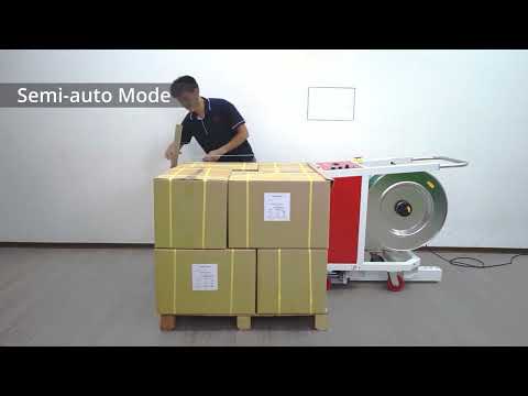 Cercleuse verticale semi-automatique pour palettes multi format Getramatic Pallet