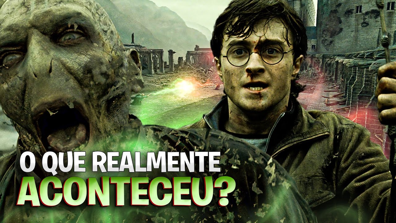 O QUE REALMENTE ACONTECEU NO FINAL DE HARRY POTTER, NA PARTE FINAL DA BATALHA DE HOGWARTS?
