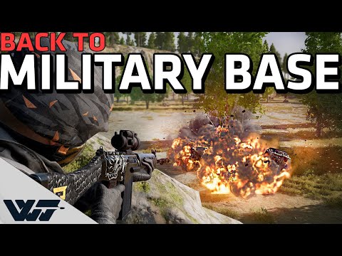 BACK TO MILITARY BASE - And it didn't end quietly - PUBG