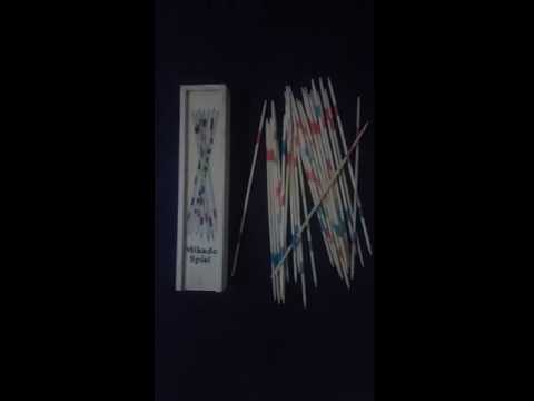 Mikado Spiel Game Sticks Wooden Brains Toy