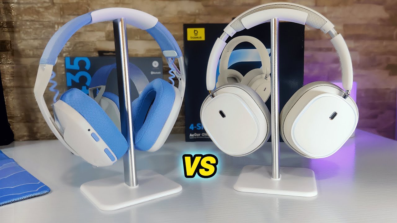 Logitech G435 vs Baseus GH02 Descubra o Headset Sem Fios CAMPEÃO do Custo Benefício! 🎧💸[Comparativo]
