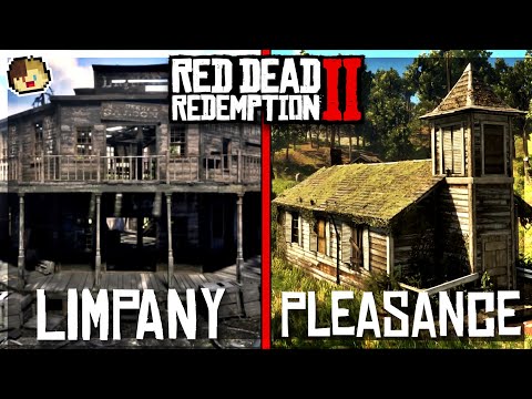 5 Abandoned Towns in RED DEAD 2