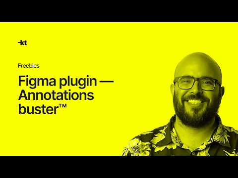 Annotations buster™ Figma plugin 공식 영상 미리보기