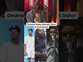 Omarion ranks Himself, Usher & Chris Brown 🎤🎶 | #shorts #ChrisBrown #Usher #Omarion
