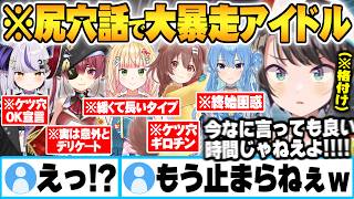 先輩格付けのはずが突如アイドルとは思えないトーク内容で大暴走するホロメン達に振り回される大空スバルと星街すいせいｗ【宝鐘マリン  ラプラスダークネス 桃鈴ねね 戌神ころね ホロライブ 切り抜き】