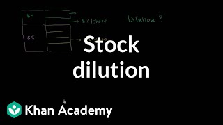 Stock dilution | Stocks and bonds | Finance & Capital Markets | Khan Academy