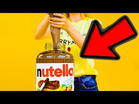 COMMENT FAIRE DU SLIME AVEC DU NUTELLA ? 😍😱 Video