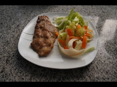 Chuletas de cerdo picantes
