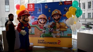 Super Mario Maker 2 Launch Event at Nintendo NY