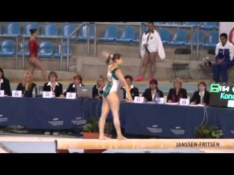 2012 Gymnastics Challenger Cup Ghent : Nataliya Kononenko (UKR) BB