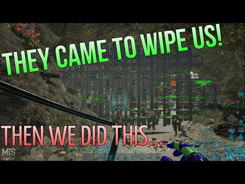 Our Biggest Enemies Came To Wipe Us! MTS Finale! - Ark Survival Evolved- MTS Ep.8