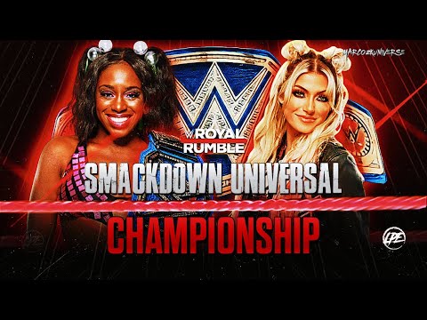 Naomi vs Alexa Bliss - Smackdown Universal Championship -  WWE 2K22