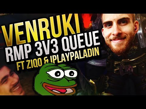 RMP 2650 Queues with Ziqo & Iplaypaladin - Venruki Rogue World of Warcraft Arena