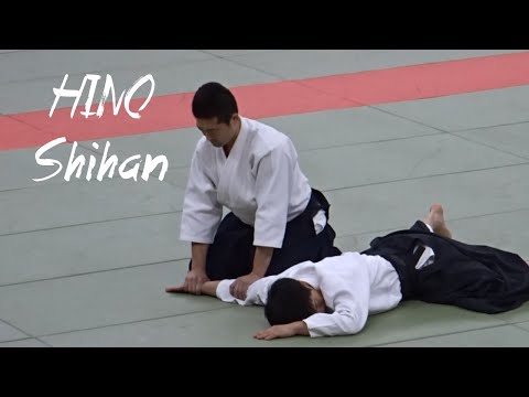 AIKIDO Pinning Techniques - Terumasa HINO Shihan