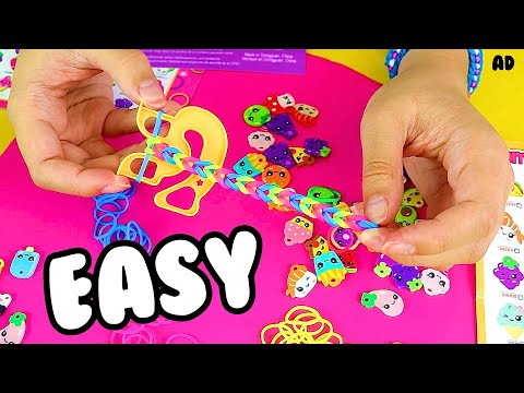 Rainbow Loom | How to Make a Fishtail Loom Band Bracelet | Ambi C Toys Unboxed