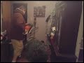 DISGUSTED DAD CHAINSAWS CHRISTMAS TREE
