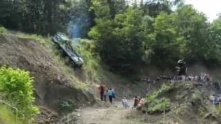 preview picture of video 'Truck Trial Kadaň 2014, lom Mikulovice u Kadaně.'