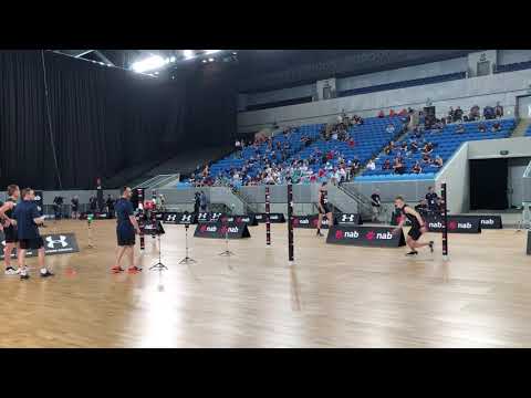 Sturt’s Josh Shute - Agility Test AFL Combine