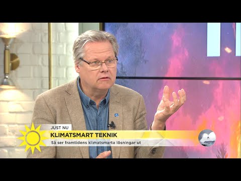Professorn om klimatsmart teknik: ”Vi måste agera nu!” - Nyhetsmorgon (TV4)