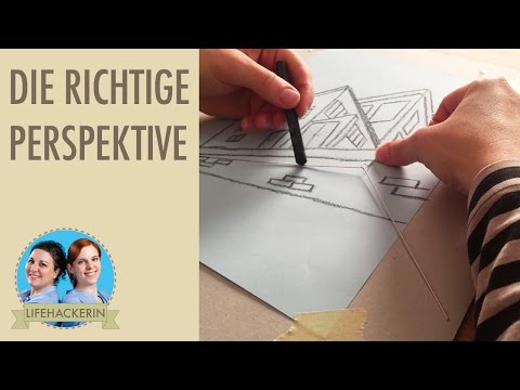 Einfach perspektivisch zeichnen lernen
