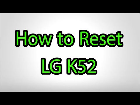 How to Hard Reset LG K52 - Pattern Unlock
