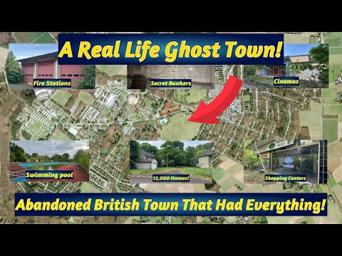 We Found An Abandoned 12,000 Acre ￼British Town Left Completely Frozen In Time! 28 Years Later Vibes