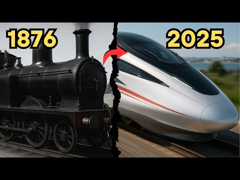 Evolution of Chinese Trains  From Steam to CR450 1876–2025