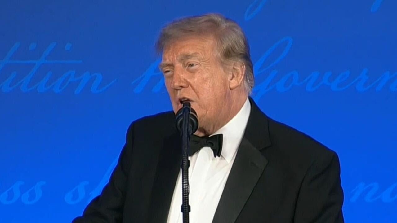 Trump swipes at journalists at White House Correspondents' Dinner