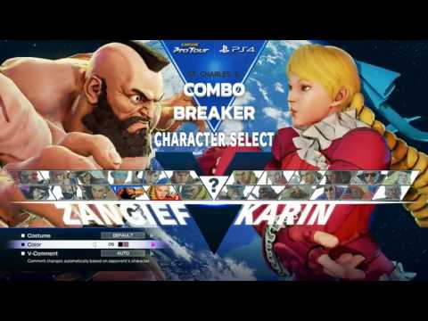Combo Breaker 2017 - SFV - Top 8 (ft. NuckleDu, Snake Eyez, Smug, Jwong, NYChrisG)