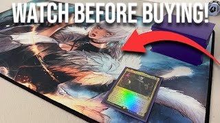 Ultra PRO - Final Fantasy x Universes Beyond Kain Highwind Black Stitched Playmat for Magic: The Gat