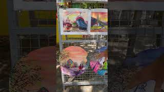 🇦🇷 No Hands Painting in Argentina Buenos Aires #shorts