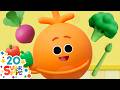 Healthy Eating Song for Kids | I Love Eating Vegetables 🥕 | Bumble Nums & Super Simple Songs