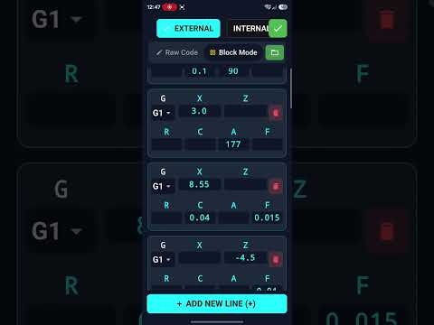 CNC G-Code Turning Simulator