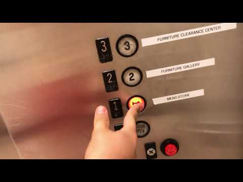 Westinghouse hydraulic elevator @ Macy's Men's and Furniture Gallery (Town Center at Cobb)